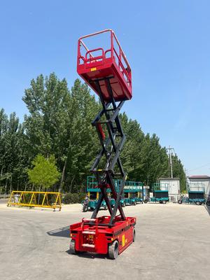 El accionamiento eléctrico autopropulsado se eleva 6 metros 