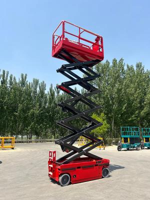 El accionamiento eléctrico autopropulsado se eleva 12 metros 