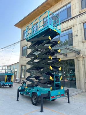 Plataforma elevadora de tres ruedas de 12 metros 