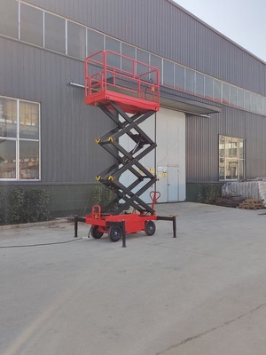 Plataforma elevadora de tijeras de 4 metros para caminar auxiliar 