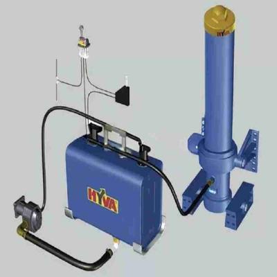 707097 0200 Howo volquete camión hyva manguera hidráulica de alta presión 15 