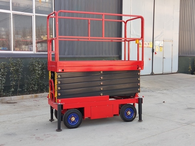 Plataforma elevadora de tijeras de 8 metros para caminar auxiliar 