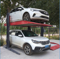 Espacio de estacionamiento tridimensional mecánico de dos 